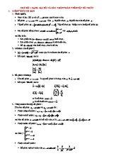 Tài liệu luyện thi Trung học Phổ thông Quốc gia môn Toán - Chủ đề 1 Dạng đại số và các phép toán trên tập số phức